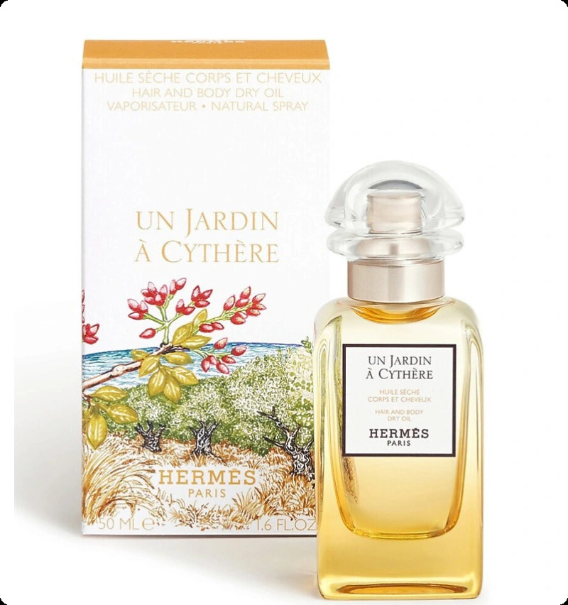 Hermes Un Jardin a Cythere Масло для тела 50 мл для женщин и мужчин