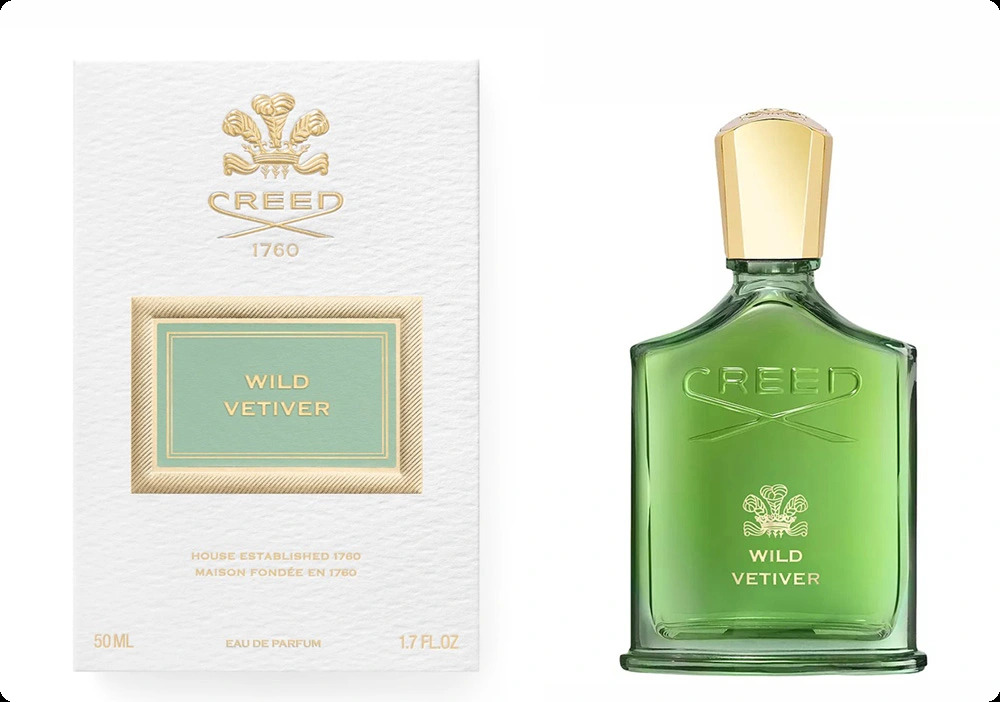 Creed Wild Vetiver Парфюмерная вода 50 мл для женщин и мужчин