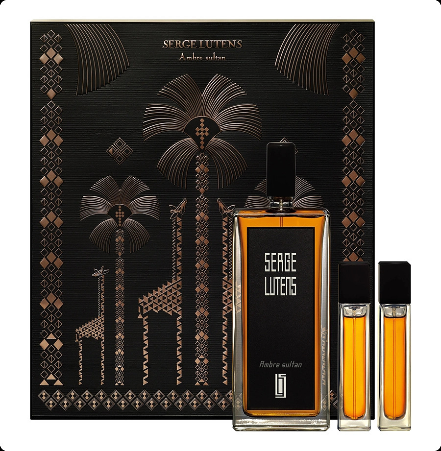 Serge Lutens Ambre Sultan Набор (парфюмерная вода 100 мл + парфюмерная вода 10 мл + парфюмерная вода 10 мл) для женщин