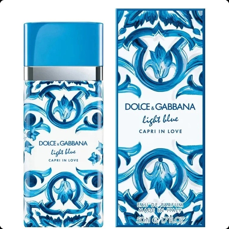 Дольче габбана Лайт блю капри ин лав для женщин