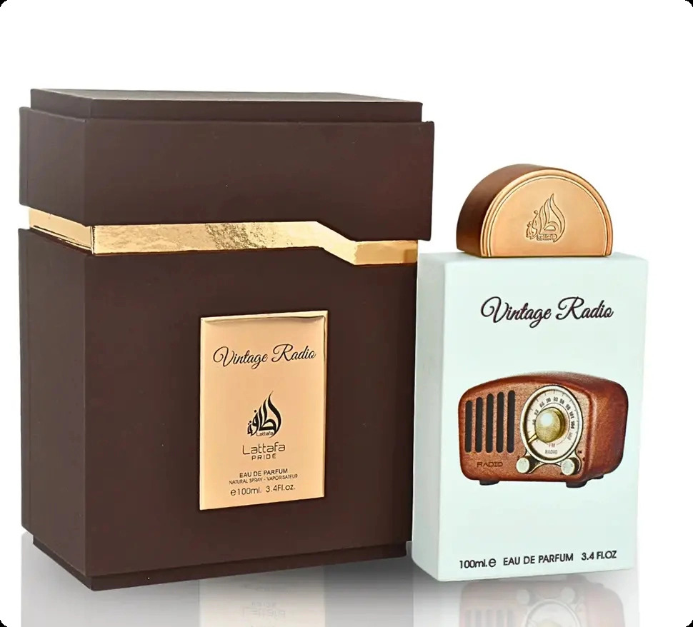 Lattafa Perfumes Vintage Radio Парфюмерная вода 100 мл для женщин и мужчин