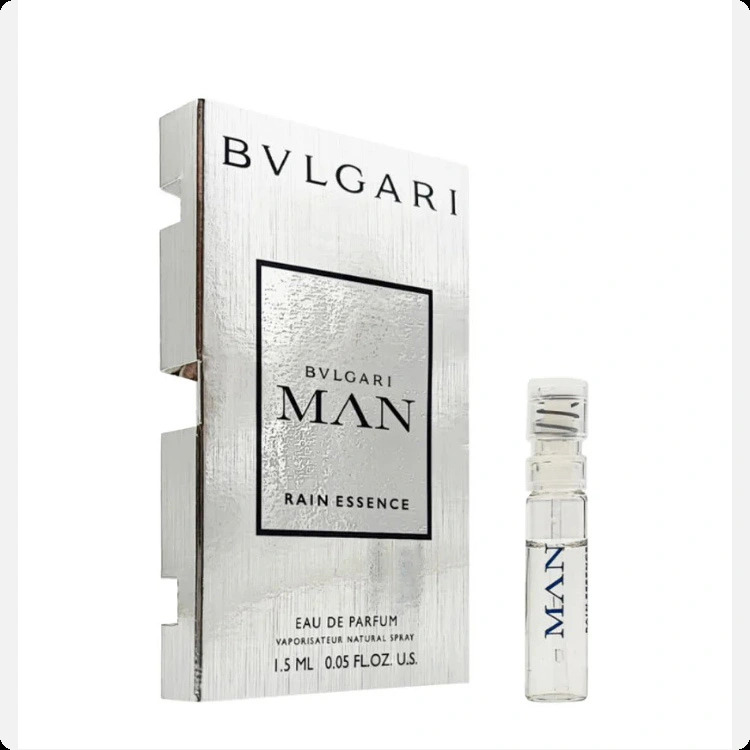 Миниатюра Bvlgari Bvlgari Man Rain Essence Парфюмерная вода 1.5 мл - пробник духов