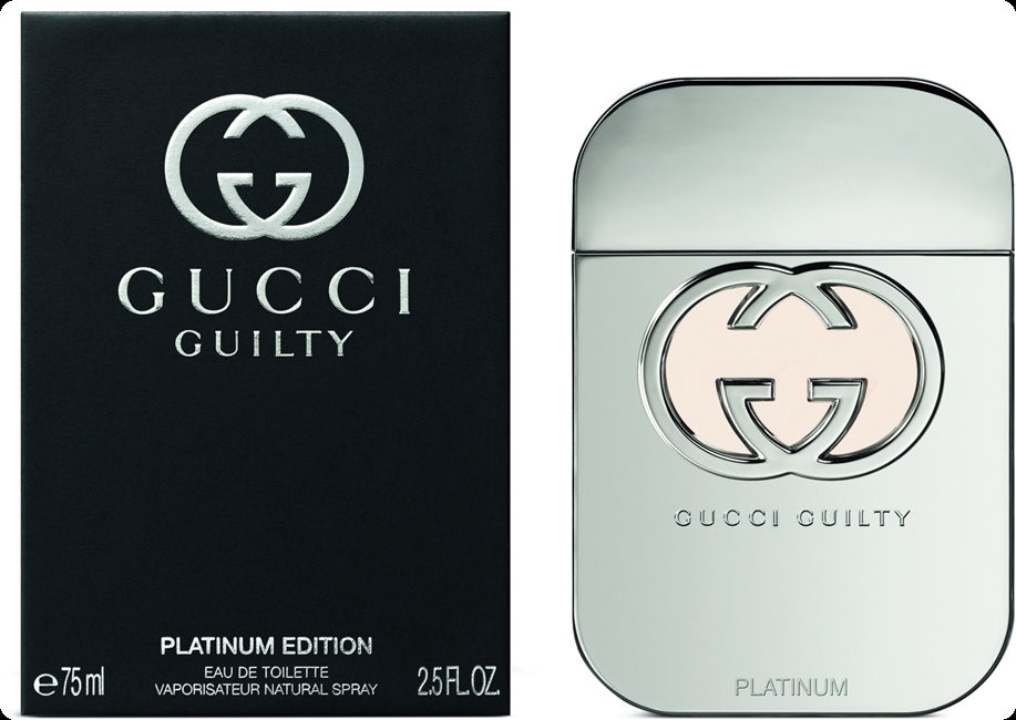 Gucci Guilty Platinum Туалетная вода 75 мл для женщин