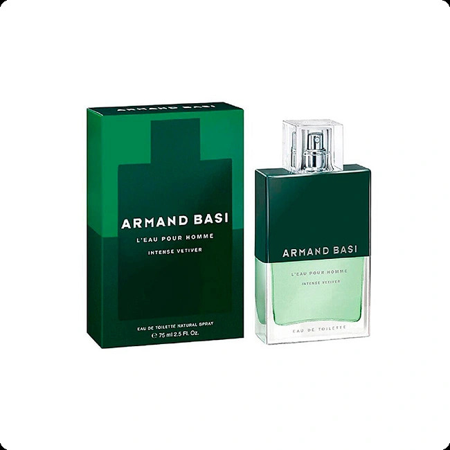 Armand Basi L eau Pour Homme Intense Vetiver Туалетная вода 75 мл для мужчин