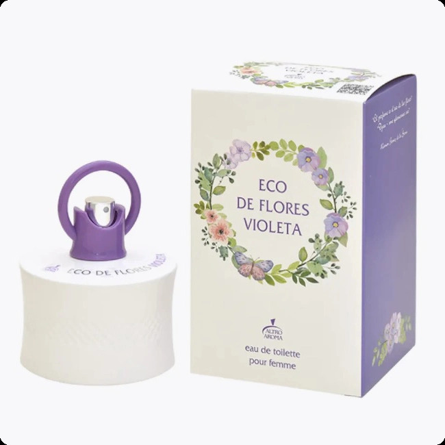 Альтро арома Эко де флорес виолета для женщин