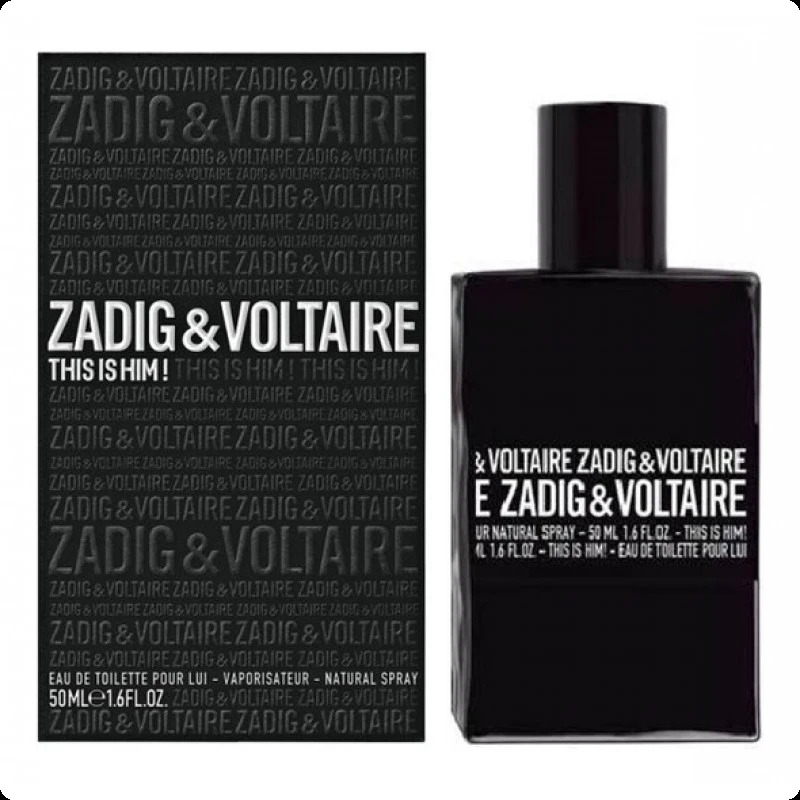 Zadig & Voltaire This is Him Туалетная вода 50 мл для мужчин