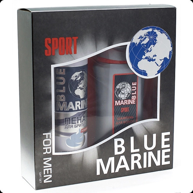 Festiva Bluemarine Sport Набор (шампунь 250 мл + пена для бритья 200 мл) для мужчин
