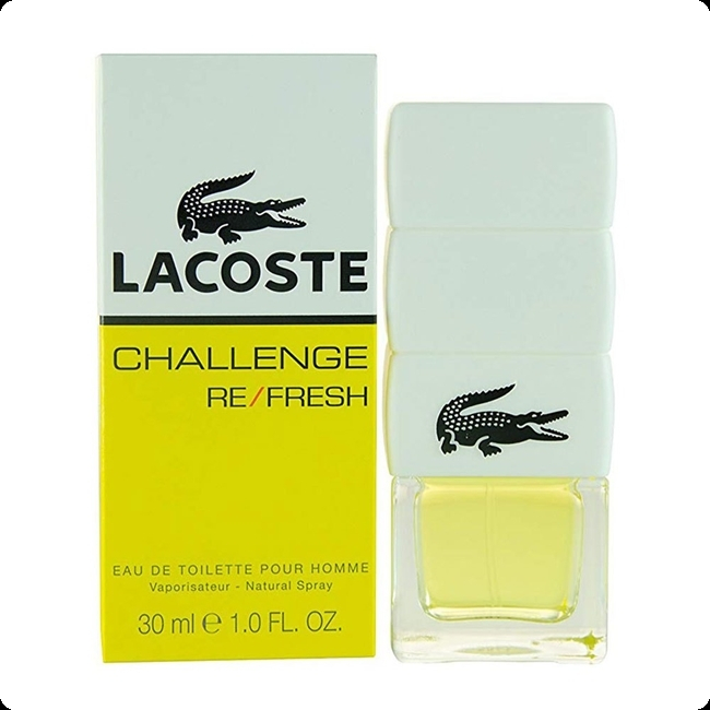 Lacoste Challenge Re Fresh Туалетная вода 30 мл для мужчин