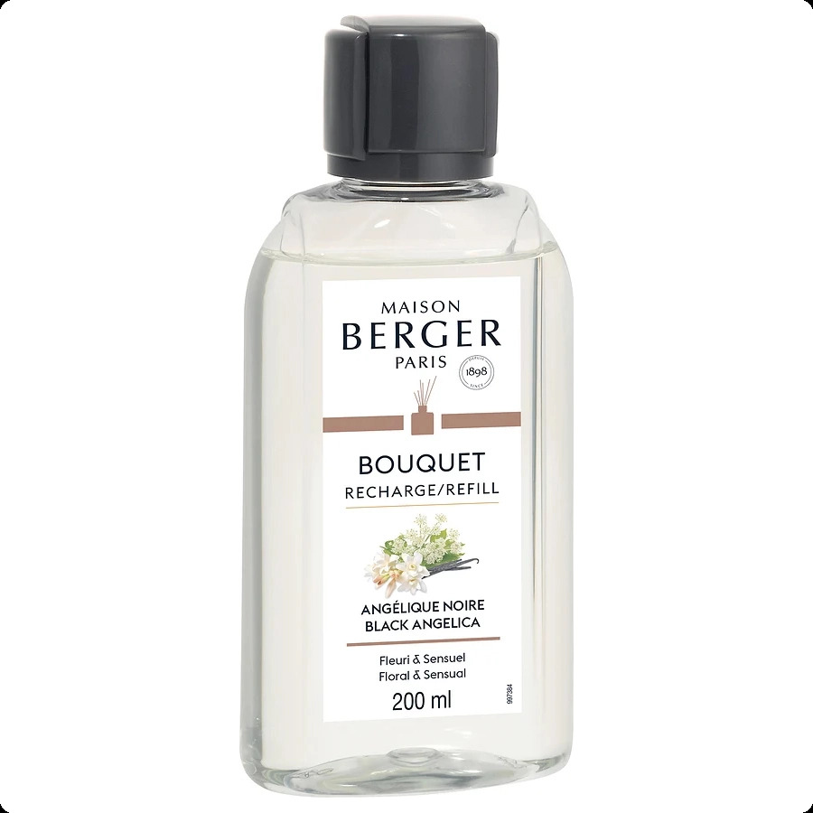 Maison Berger Black Angelica Диффузор (запаска) 200 мл для женщин и мужчин