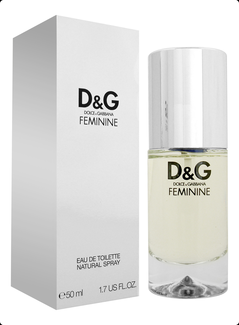 Dolce & Gabbana D and G Feminine Туалетная вода 50 мл для женщин