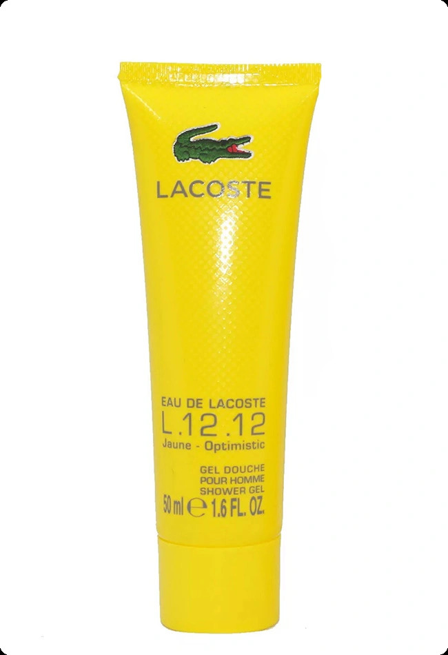 Lacoste Eau de Lacoste L 12 12 Yellow Jaune Гель для душа 50 мл для мужчин