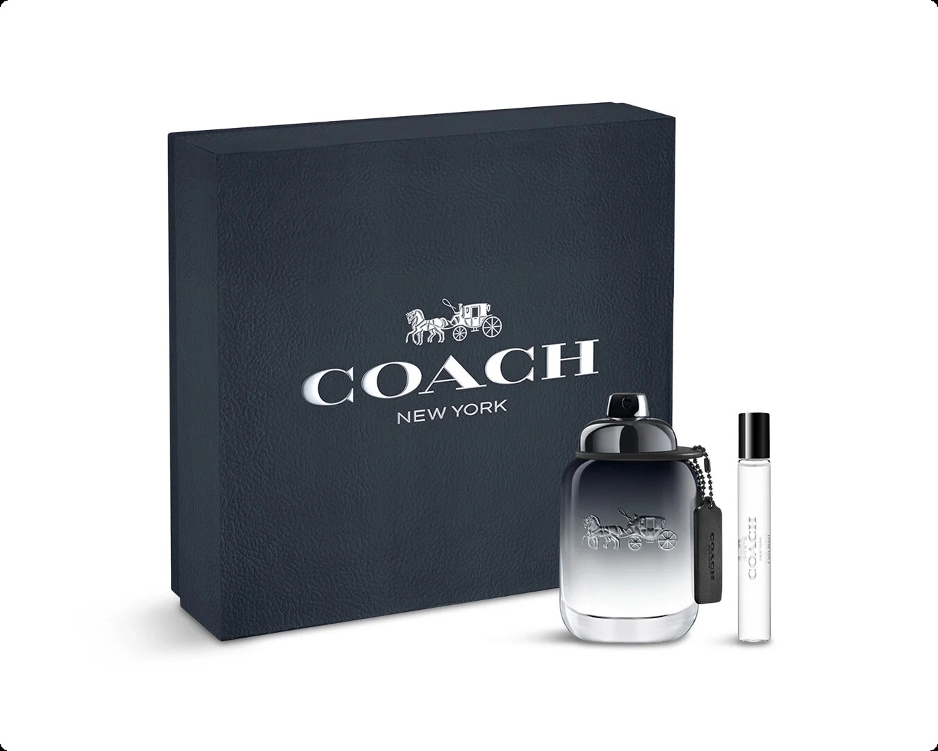 Coach Coach For Men Набор (туалетная вода 60 мл + туалетная вода 7.5 мл) для мужчин