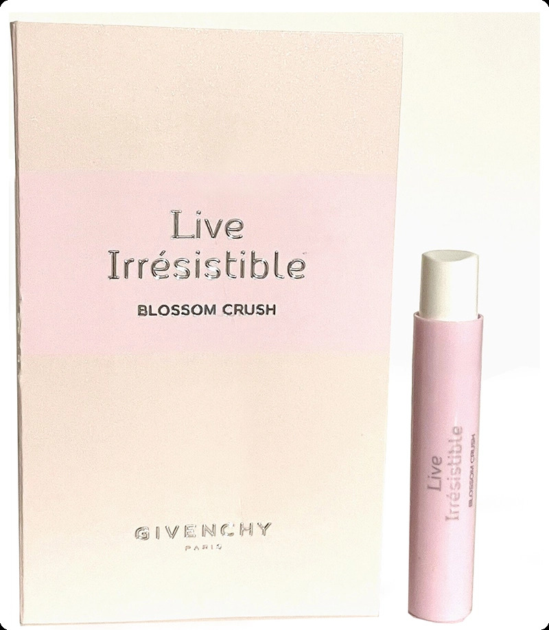 Миниатюра Givenchy Live Irresistible Blossom Crush Туалетная вода 3 мл - пробник духов