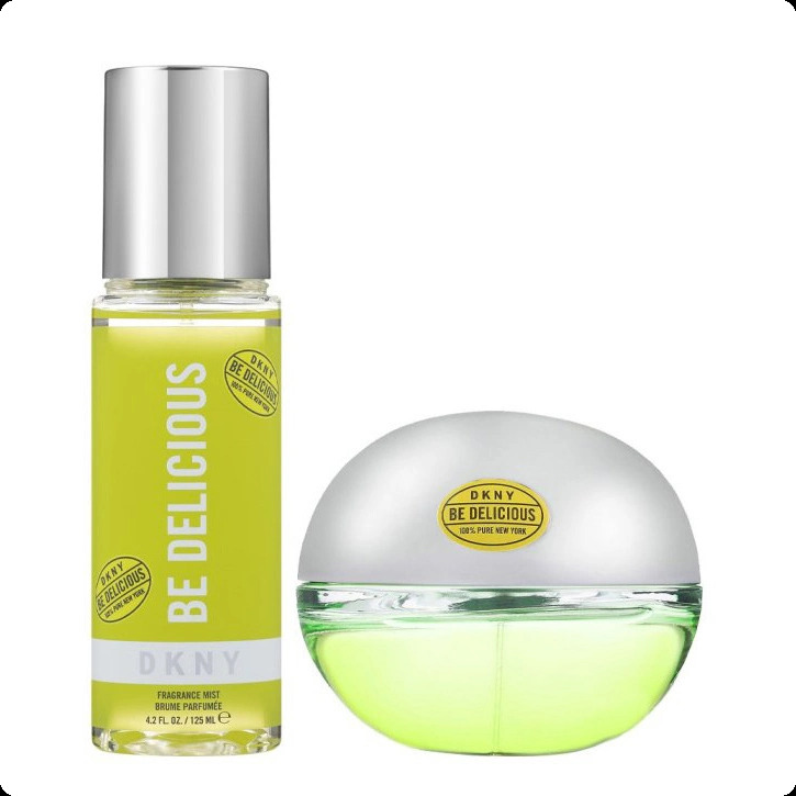 Donna Karan DKNY Be Delicious Набор (парфюмерная вода 100 мл + дымка для тела 125 мл) для женщин