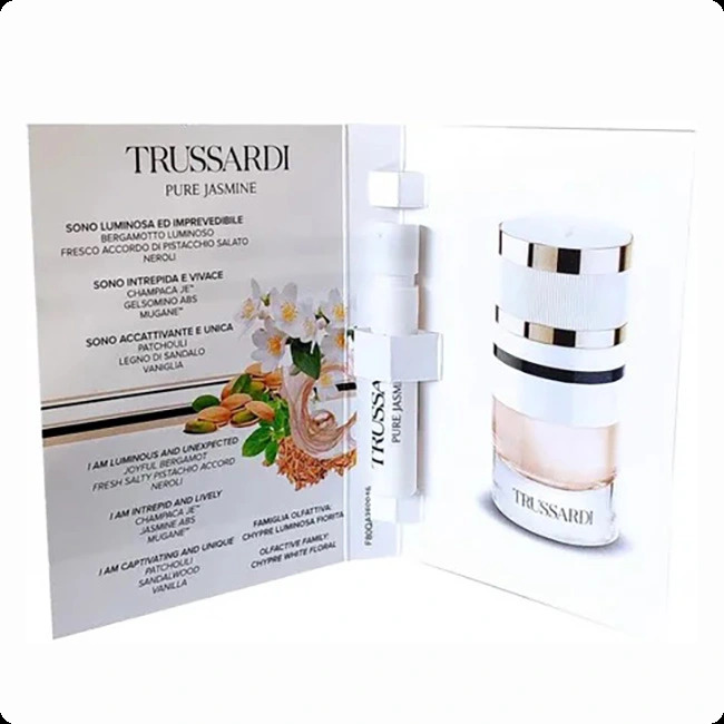 Миниатюра Trussardi Pure Jasmine Парфюмерная вода 1.2 мл - пробник духов