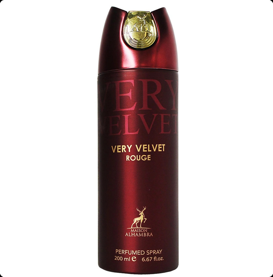 Alhambra Very Velvet Rouge Дезодорант-спрей 200 мл для женщин