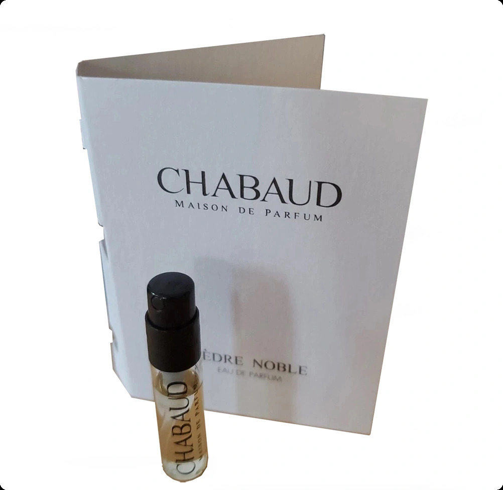 Миниатюра Chabaud Maison de Parfum Cedre Noble Парфюмерная вода 1.8 мл - пробник духов