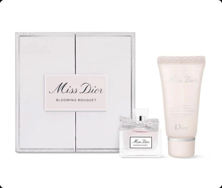 Christian Dior Miss Dior Blooming Bouquet Набор (туалетная вода 5 мл + молочко для тела 20 мл) для женщин