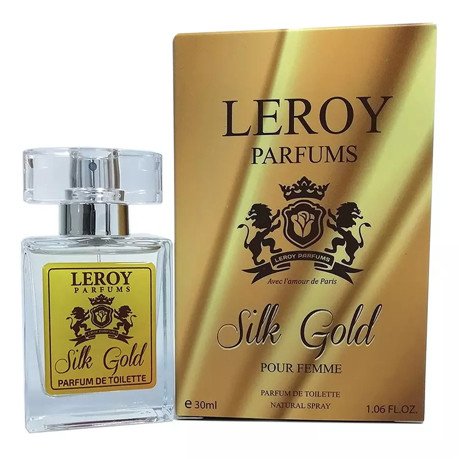 Купить духи gold. Туалетная вода Leroy Parfums cafeine. Духи Silk. Духи Gold Silk. Духи золотые с ванилью.