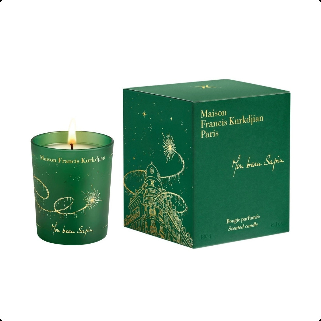 Maison Francis Kurkdjian Mon Beau Sapin Свеча 180 гр для женщин