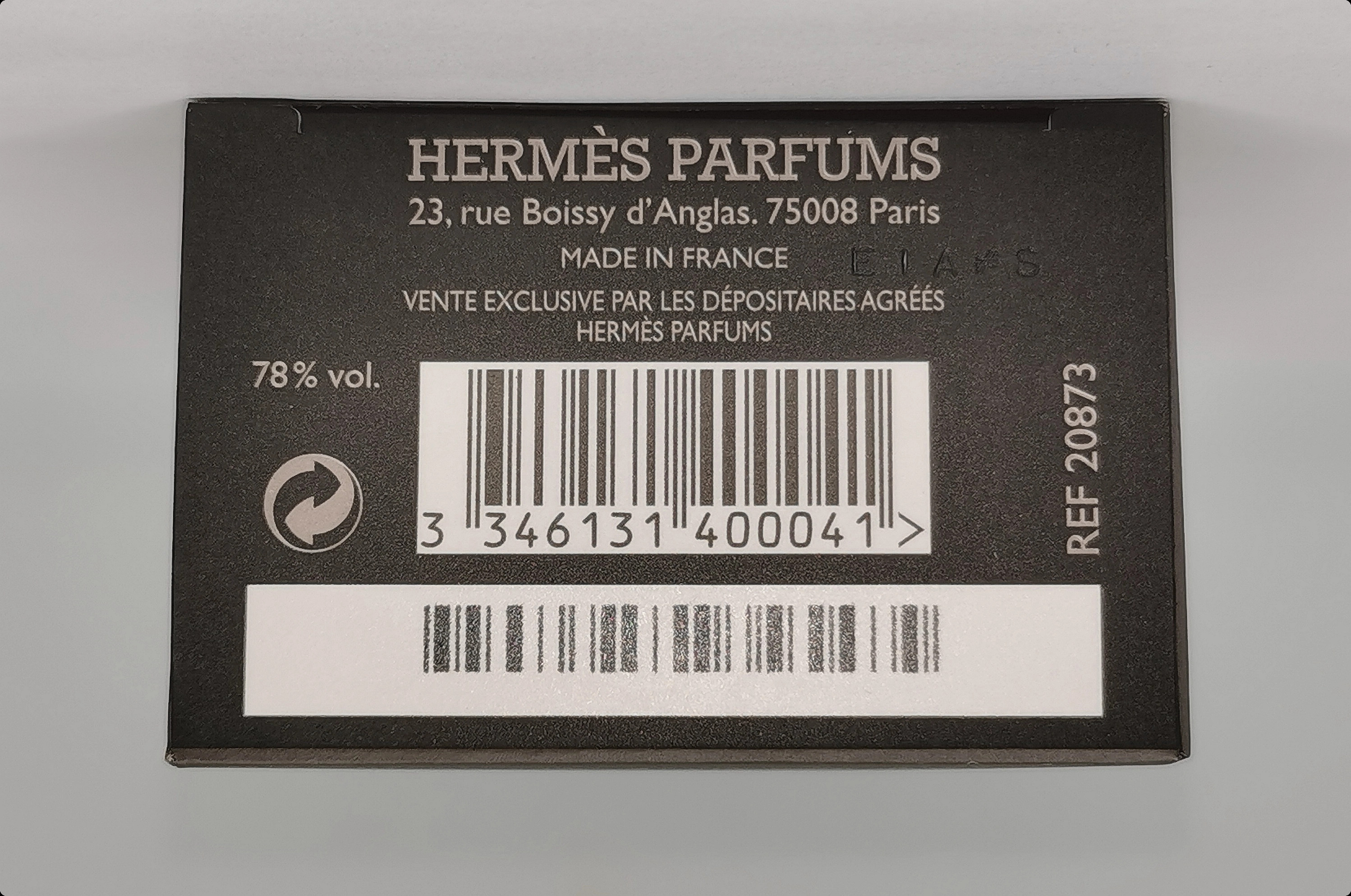 Hermes Terre D`Hermes Туалетная вода 50 мл для мужчин