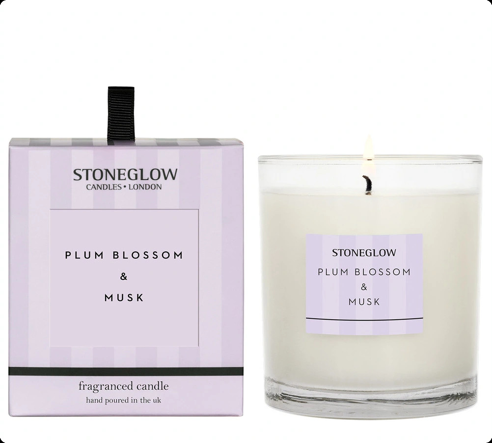Stoneglow Plum Blossom and Musk Свеча 300 гр для женщин и мужчин