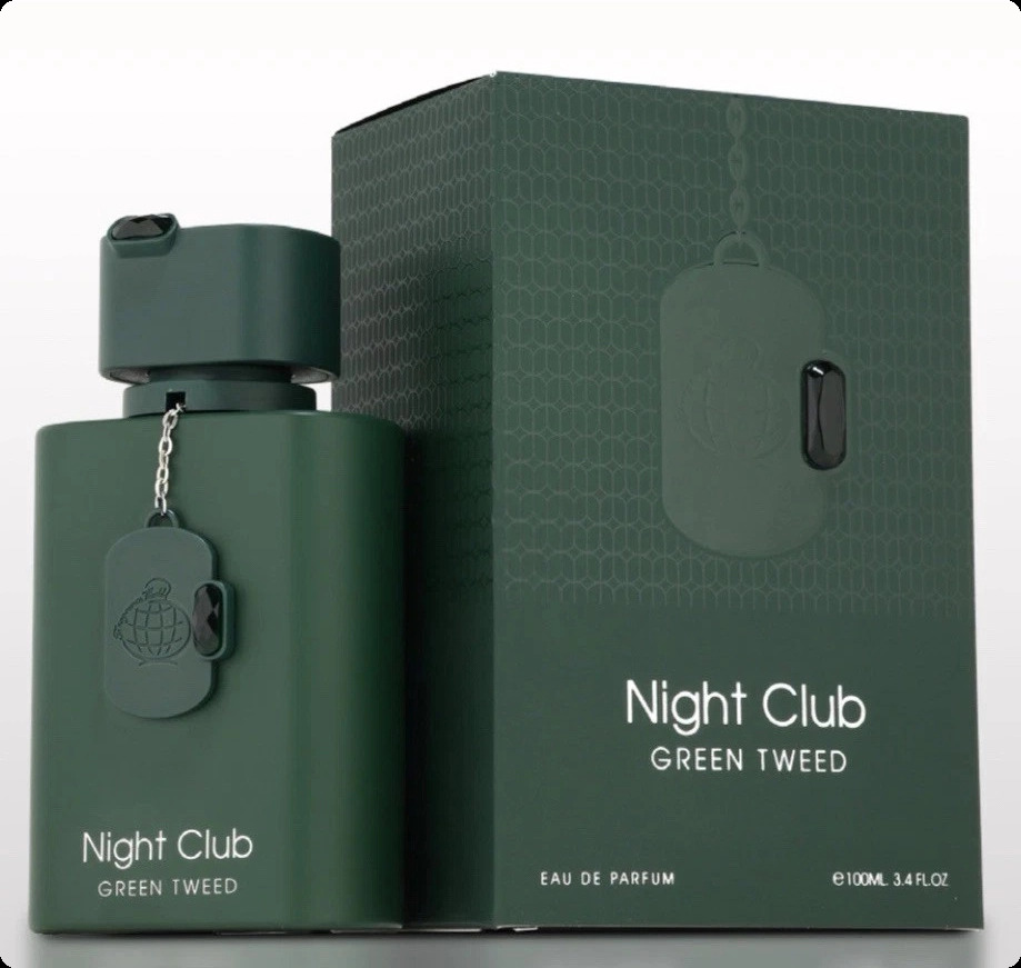 Фрагранс ворлд Найт клаб грин твид для мужчин