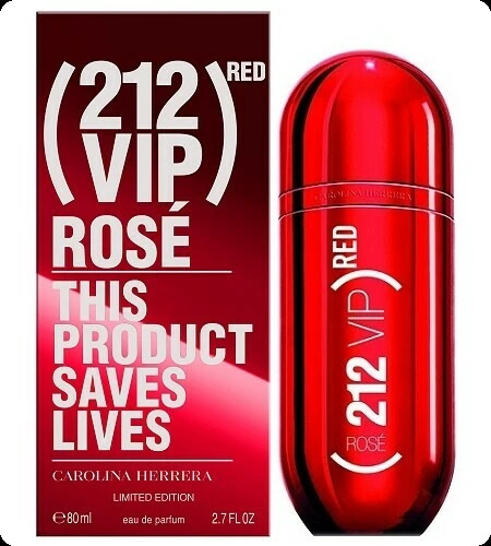 Каролина херрера 212 красная роза для женщин