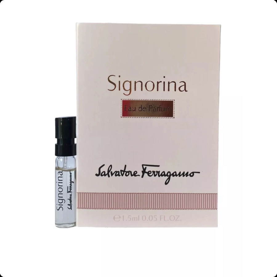 Миниатюра Salvatore Ferragamo Signorina Парфюмерная вода 1.5 мл - пробник духов