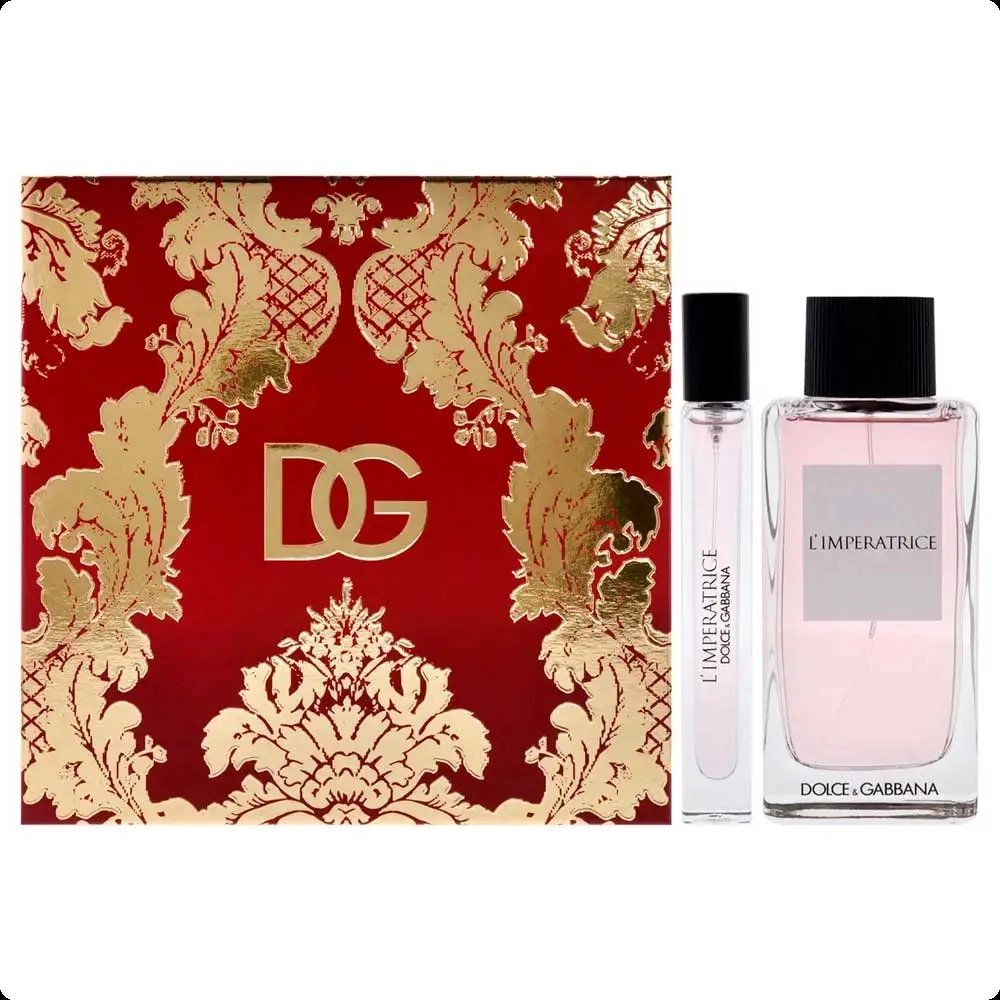 Dolce & Gabbana DG Anthology L Imperatrice 3 Набор (туалетная вода 100 мл + туалетная вода 10 мл) для женщин