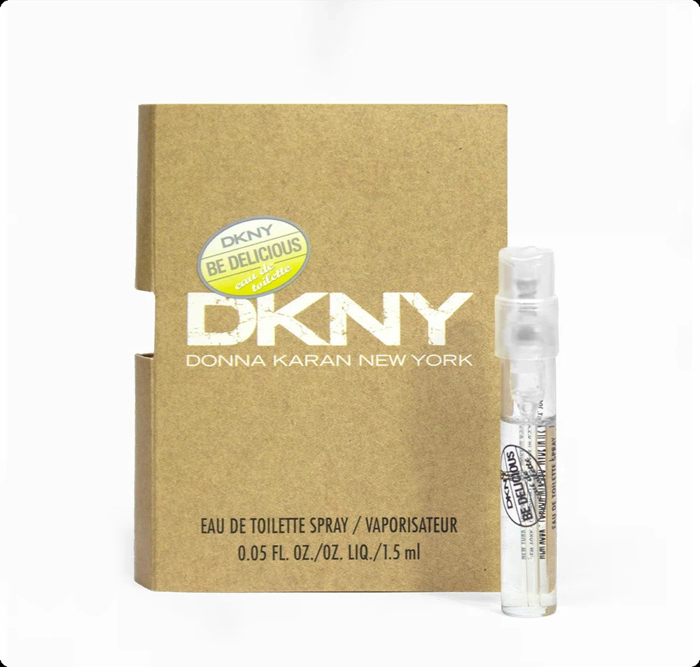 Миниатюра Donna Karan DKNY Be Delicious Eau de Toilette Туалетная вода 1.5 мл - пробник духов