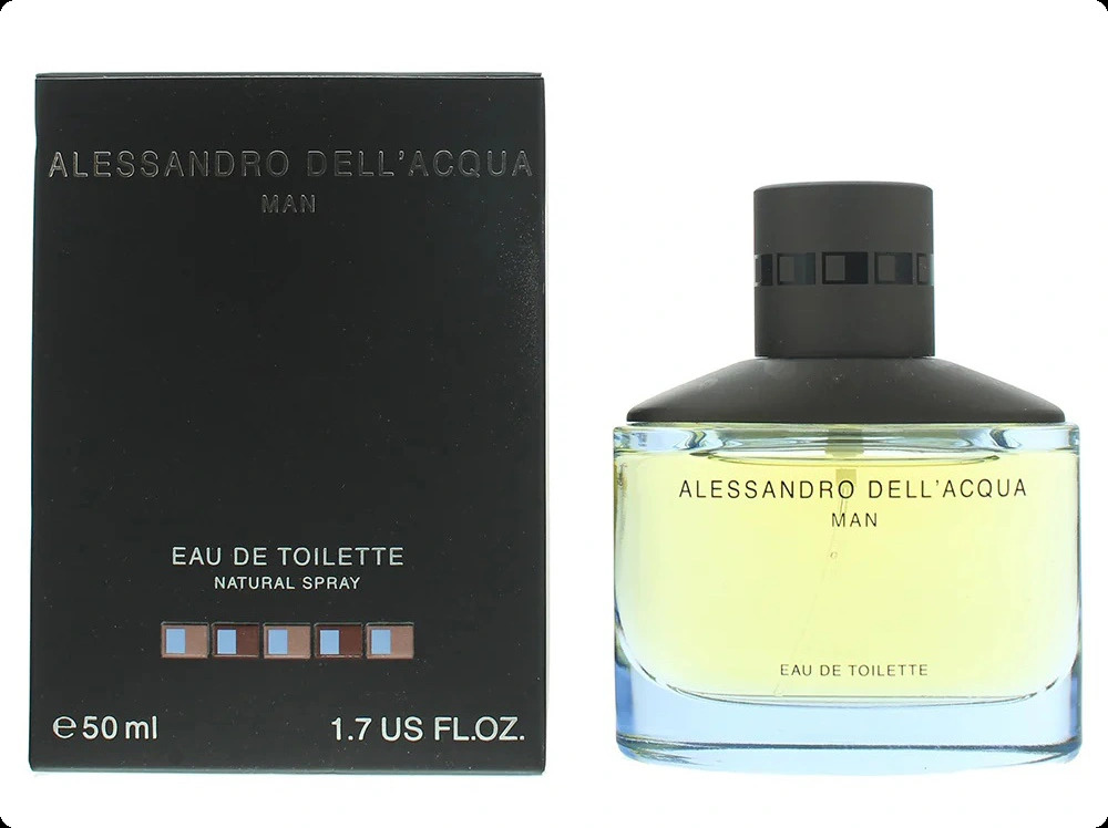 Alessandro Dell`Acqua Alessandro Dell Acqua Туалетная вода 50 мл для мужчин