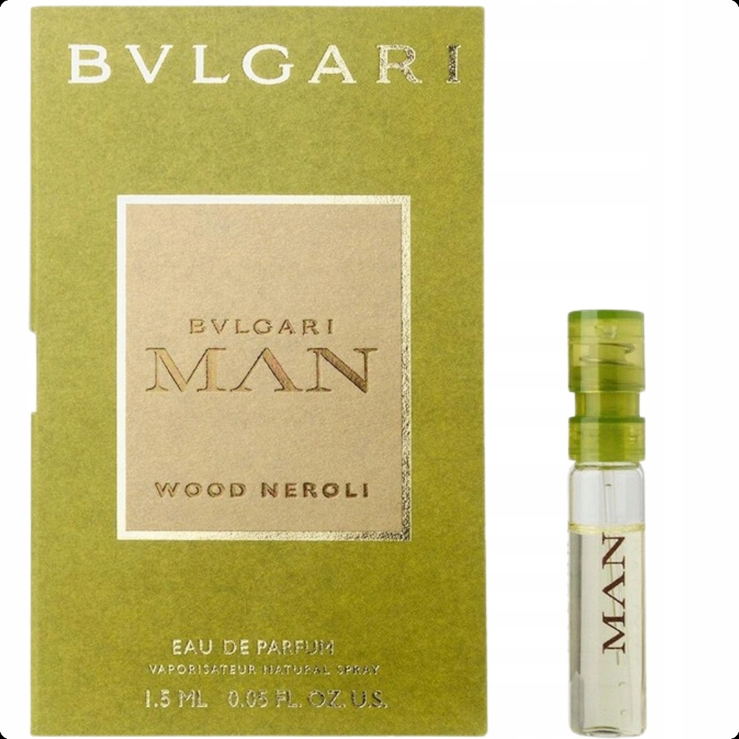 Миниатюра Bvlgari Bvlgari Man Wood Neroli Парфюмерная вода 1.5 мл - пробник духов