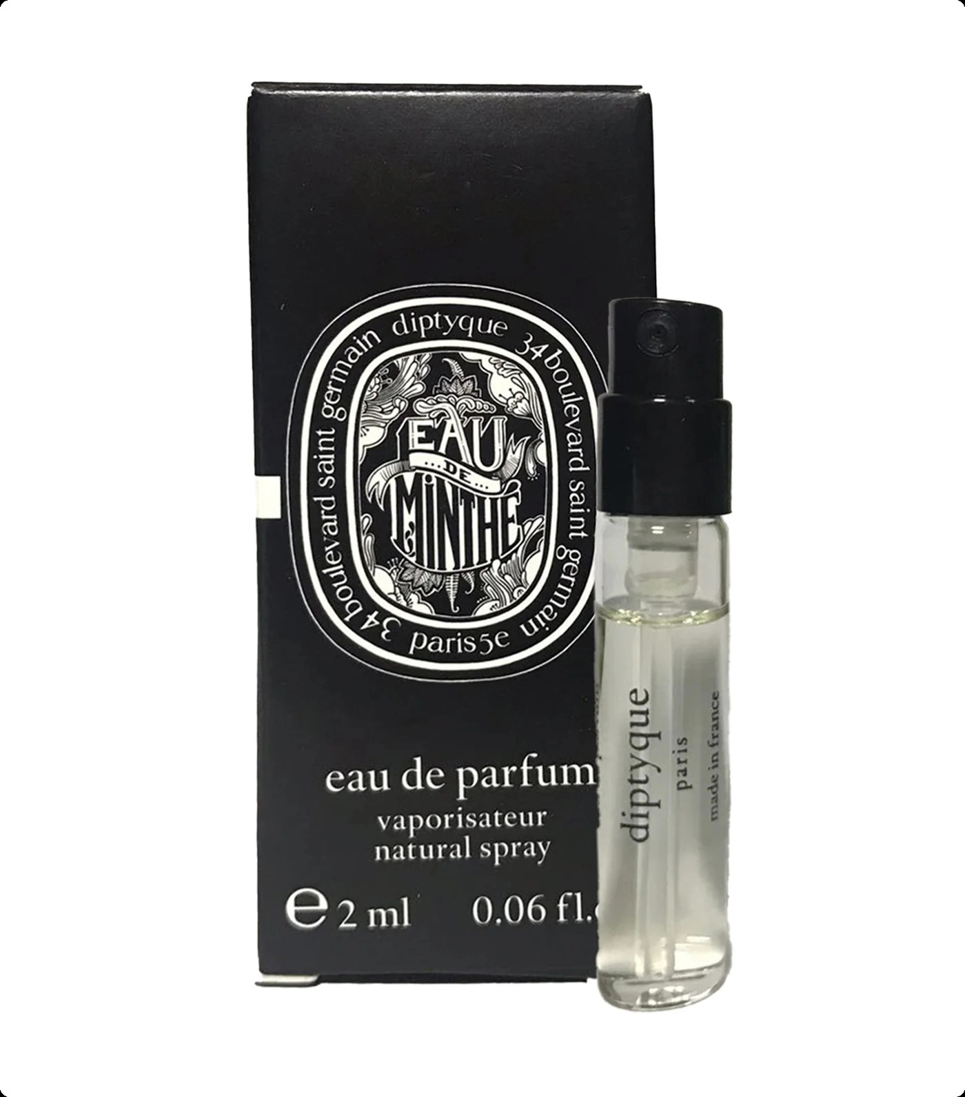 Миниатюра Diptyque Eau de Minthe Парфюмерная вода 2 мл - пробник духов