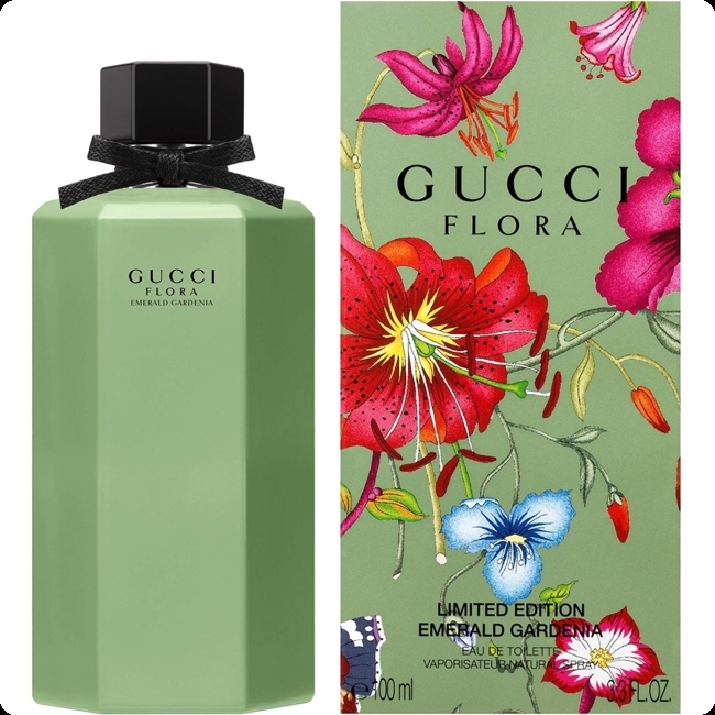 Gucci Flora Emerald Gardenia Туалетная вода 100 мл для женщин