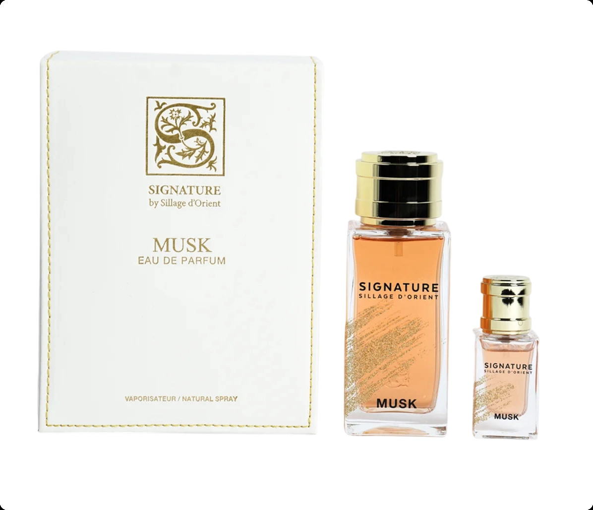 Signature Sillage D Orient Musk Набор (парфюмерная вода 100 мл + парфюмерная вода 15 мл) для женщин и мужчин