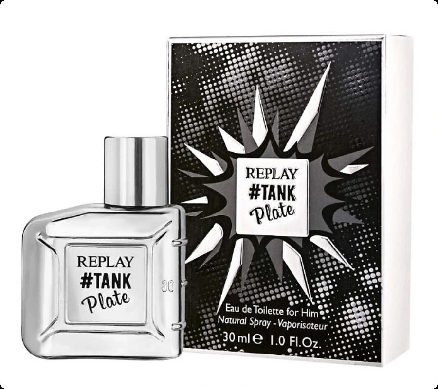 Replay Tank Plate For Him Туалетная вода 30 мл для мужчин