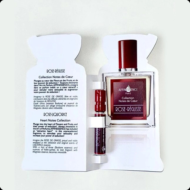 Миниатюра Affinessence Rose Reglisse Парфюмерная вода 2 мл - пробник духов