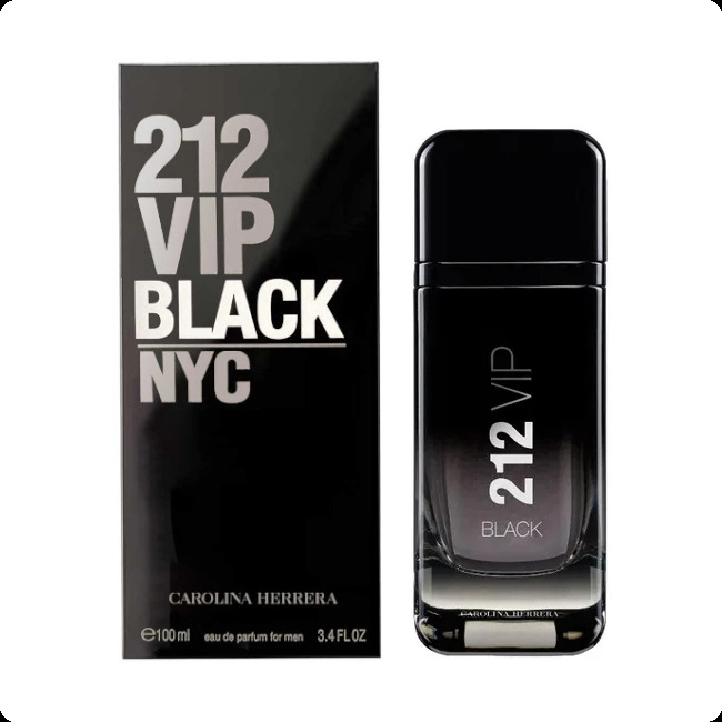Carolina Herrera 212 VIP Black Парфюмерная вода 100 мл для мужчин