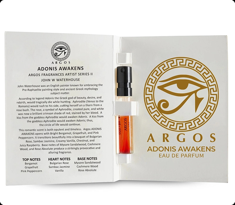 Миниатюра Argos Adonis Awakens Парфюмерная вода 2 мл - пробник духов