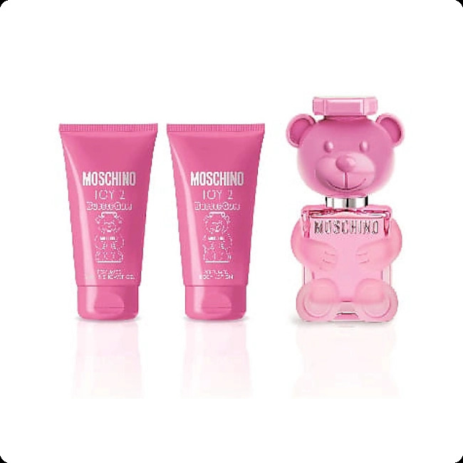 Moschino Toy 2 Bubble Gum Набор (туалетная вода 50 мл + гель для душа 50 мл + лосьон для тела 50 мл) для женщин