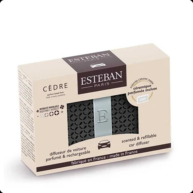 Esteban Cedre Eau de Toilette Аромадиффузор для авто 1 мл для женщин и мужчин