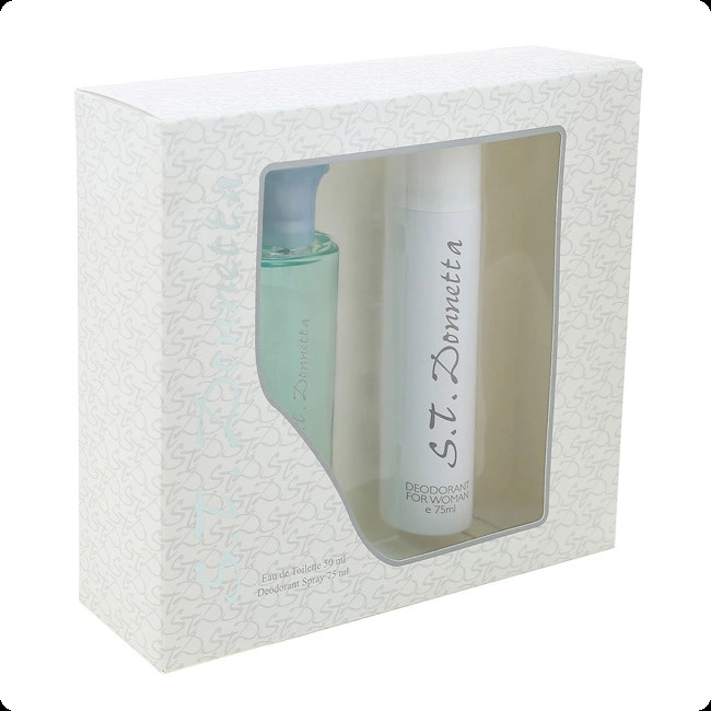 KPK Parfum ST Donnetta Набор (туалетная вода 50 мл + дезодорант-спрей 75 мл) для женщин