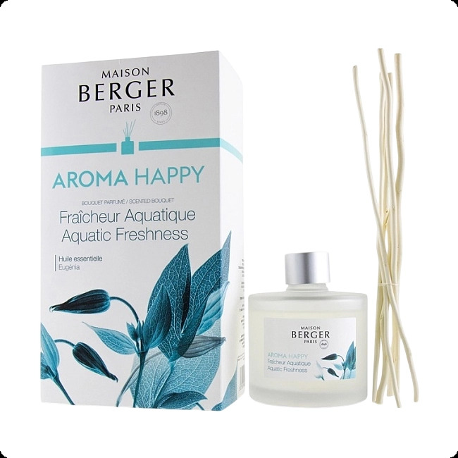 Maison Berger Aroma Happy Aquatic Freshness Диффузор 180 мл для женщин и мужчин