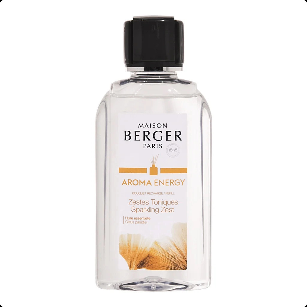 Maison Berger Aroma Energy Sparkling Zest Диффузор (запаска) 200 мл для женщин и мужчин