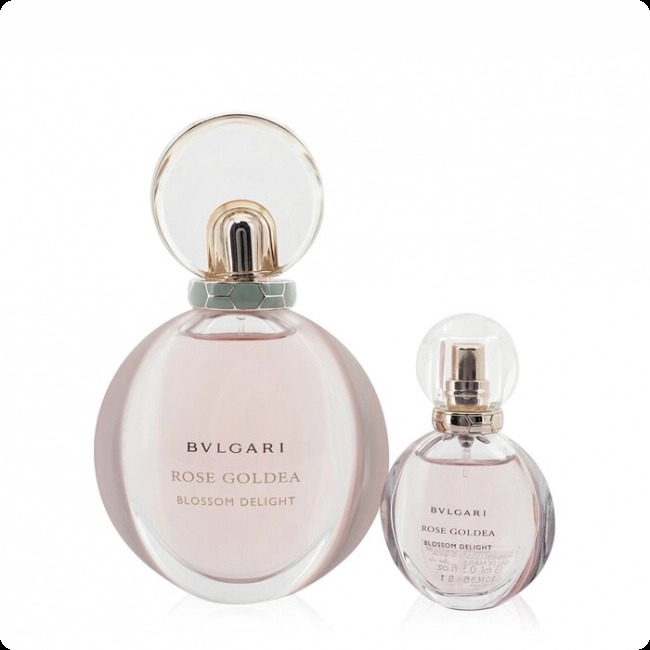 Bvlgari Rose Goldea Blossom Delight Набор (парфюмерная вода 75 мл + парфюмерная вода 15 мл) для женщин