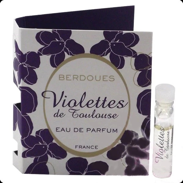 Миниатюра Parfums Berdoues Violettes De Toulouse Eau De Parfum Парфюмерная вода 2 мл - пробник духов