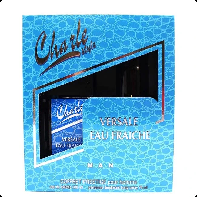 Parade of Stars Charle Style Versale eau Fraiche Набор (туалетная вода 100 мл + дезодорант-спрей 75 мл) для мужчин