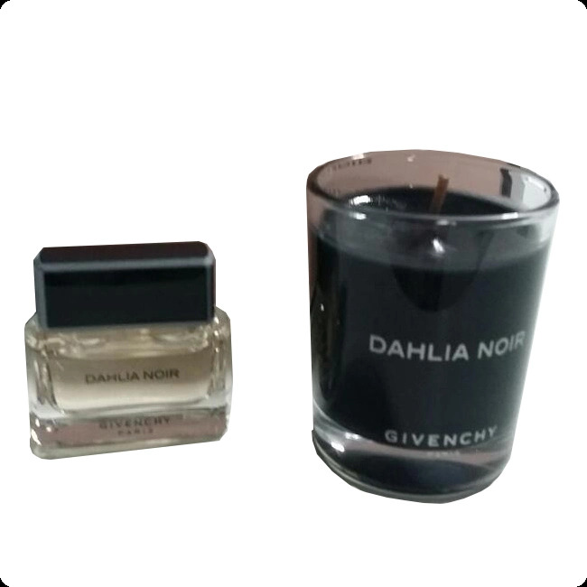Givenchy Dahlia Noir Набор (парфюмерная вода 5 мл + свеча 32 гр) для женщин