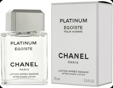 Chanel Egoiste Platinum Лосьон после бритья 75 мл для мужчин